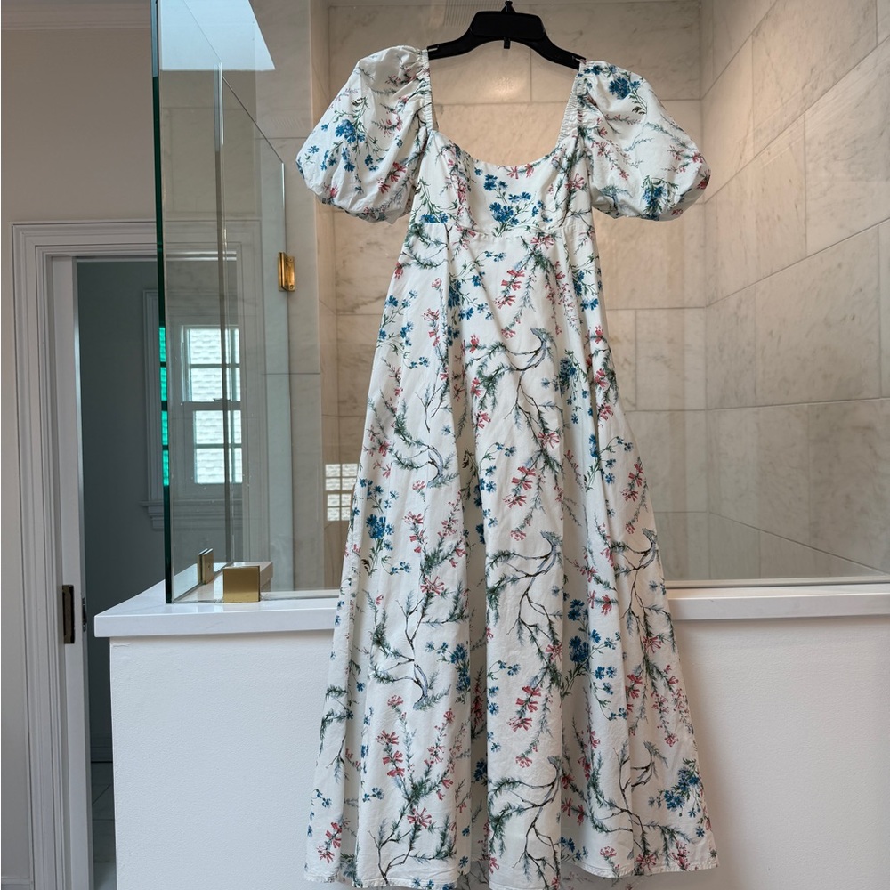 Floral Puff Sleeve Dress